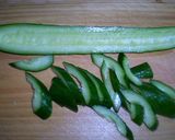 胡瓜と豚肉の甘酢炒め作り方1写真