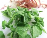 アイスプラントと茗荷の酢味噌和え作り方3写真