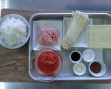 【主食・主菜・副菜】えのきミートドリア作り方1写真