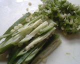 お豆腐に。刻み生オクラと塩昆布のとろねば作り方1写真