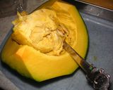 簡単☆かぼちゃのチーズ焼き☆作り方1写真
