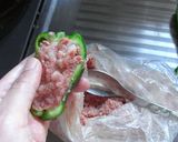 ピーマンの肉詰め＆玉子詰め作り方2写真