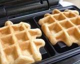 香ばしい黒糖ワッフル作り方9写真