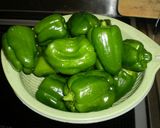 丸ごとピーマンの肉詰め作り方1写真