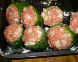 丸ごとピーマンの肉詰め作り方6写真