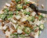 オクラ納豆カリッと焼き⭐︎作り方1写真