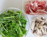 コク旨♡豚肉とほうれん草のオイスター炒め作り方1写真