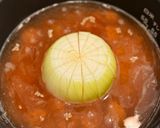 玉ねぎと鮭フレークの炊き込みご飯作り方2写真