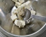 クリームチーズのわさび漬け和え作り方2写真