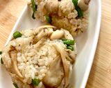 最強コンビ飯❤️舞茸＆ニンニクの芽炒めご飯作り方6写真