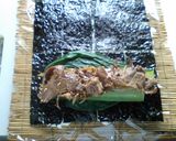 あまから牛肉でカリフォルニアロール作り方5写真