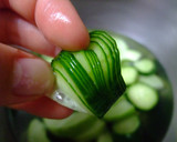 【夏野菜】白瓜と茄子・胡瓜の和風サラダ作り方1写真
