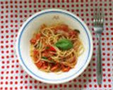 バジルとトマトのパスタ作り方8写真