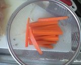とり胸肉の野菜巻き☆作り方1写真