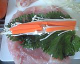 とり胸肉の野菜巻き☆作り方3写真