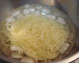 ★カッペリーニで！あっさり和風梅冷麺★作り方4写真