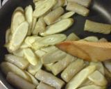 ごぼうとこんにゃくの甘辛炒め☆作り方2写真