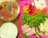 ピリ辛！色々野菜の春雨炒め☆作り方1写真