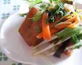 しそ香る＊野菜たっぷり高野豆腐の南蛮漬け作り方7写真