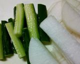大根と胡瓜のピリ辛炒め作り方1写真