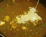 グリンピースとパニール のインドカレー作り方9写真