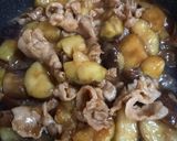 トロッ旨♪秋ナスと豚肉の甘辛丼作り方5写真