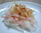 簡単♪サワー漬けの玉ねぎとハムの副菜作り方4写真