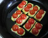 焼きズッキーニのミニトマトのせ作り方6写真