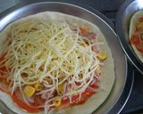 薄力粉のみー発酵なし！グリルで焼くピザ作り方7写真
