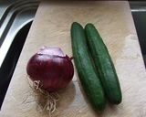 きゅうりと玉ねぎの酢の物作り方1写真
