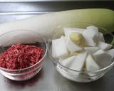 こっくり～我が家のピリ辛そぼろあんかけ作り方1写真