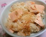 材料たったの３つ！　土鍋鮭ご飯♪作り方4写真