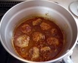失敗しらずの濃厚ソース 煮込みハンバーグ作り方14写真