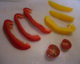 ドライトマトとドライパプリカ作り方1写真