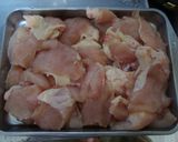 鶏ムネ肉でキジ焼き丼風作り方1写真