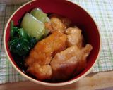 鶏ムネ肉でキジ焼き丼風作り方9写真