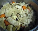 自家製凍み豆腐で　カレー味の和風煮物作り方6写真