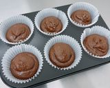 オートミールパウダーで作るチョコマフィン作り方6写真