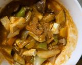 茄子椎茸キムチオムライス味豆腐八宝菜風作り方18写真