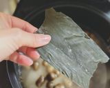 無洗米と発芽玄米とお餅入りのむかごごはん作り方5写真