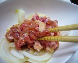 レンジで絶品♪お肉とろりん生姜焼き作り方3写真