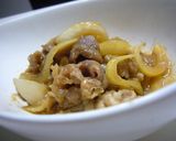 レンジで絶品♪お肉とろりん生姜焼き作り方5写真