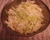 サラダうどん☆作り方1写真