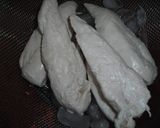 簡単☆鳥肉と大葉の漬け作り方1写真