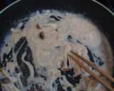 簡単♪もちもち♪たらこカルボナーラうどん作り方2写真