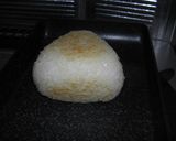 一人ランチ♪ピリ辛焼きおにぎり作り方2写真