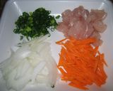 ㋻栄養たっぷり☆親子丼味の高野豆腐作り方4写真