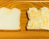 はみ出るほどの美味しさ♡たまごサンドイッチ🥪作り方3写真