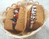 メープルラテ✿ふわふわシフォンケーキ作り方10写真