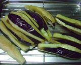 なすの煮浸し(干しえび)作り方1写真